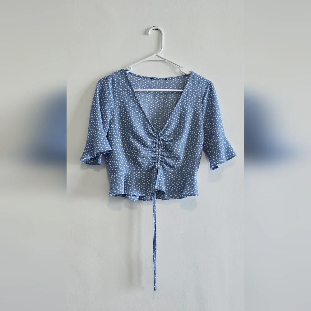 Polka Dot top size XS - Picture 2 of 5